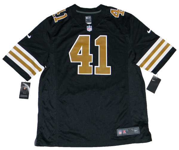New Orleans Saints Custom White Nike Color Rush Limited Jersey