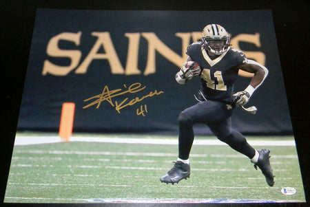 Alvin Kamara Autographed New Orleans Saints Full-Size Speed Authentic Helmet