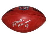 Alvin Kamara Autographed Official Wilson NFL Duke Football