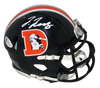 Jerry Jeudy Autographed Denver Broncos Color Rush Speed Mini Helmet