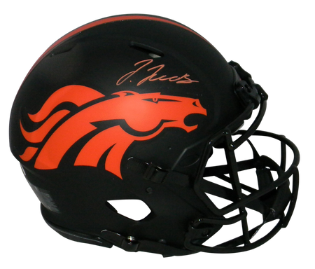 Jerry Jeudy Autographed Denver Broncos Full-Size Speed Replica Helmet