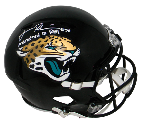 James Robinson Autographed Jacksonville Jaguars Full-Size Speed Authentic Helmet