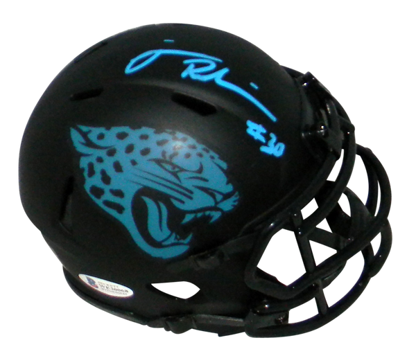 James Robinson Autographed Jacksonville Jaguars Eclipse Speed Mini Helmet