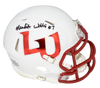 Malik Willis Autographed Liberty Flames Speed Mini Helmet (White)