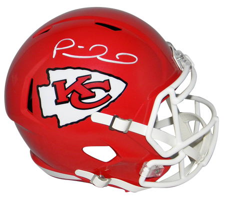 Patrick Mahomes Autographed Texas Tech Red Raiders Mini Helmet (Never Quit)