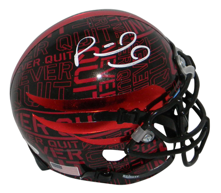 Patrick Mahomes Autographed Kansas City Chiefs Full-Size AMP Replica Helmet