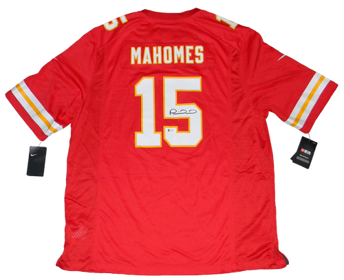 Patrick Mahomes Autographed Kansas City Chiefs Nike Jersey