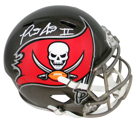Ronald Jones II Autographed Tampa Bay Buccaneers Speed Mini Helmet