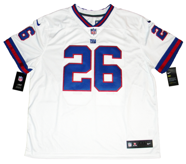 Saquon Barkley Autographed New York Giants White Nike Limited Jersey –  Signature Sports Marketing