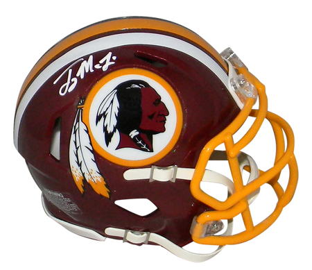 Terry McLaurin Autographed Washington Redskins Full-Size White Replica Helmet