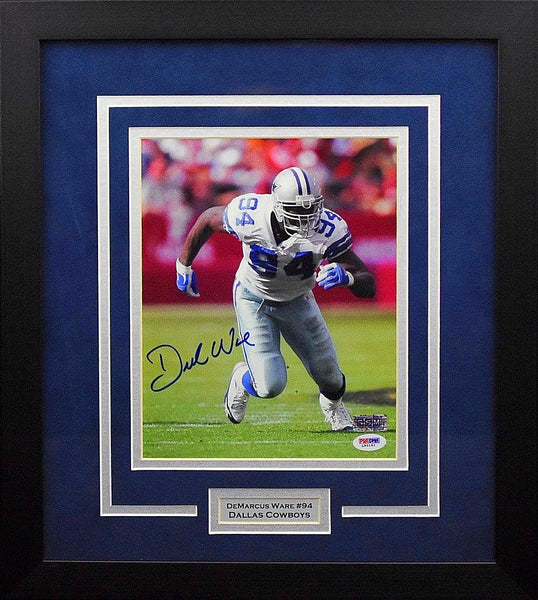 Demarcus Ware Autographed Dallas Cowboys 8x10 Framed Photograph – Signature  Sports Marketing