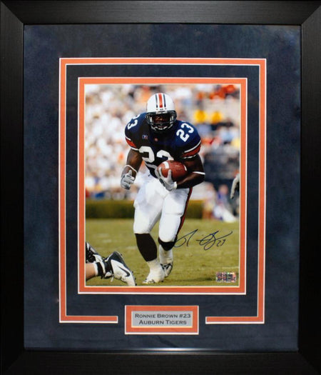 Wes Byrum Autographed Auburn Tigers 8x10 Framed Photograph