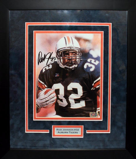 Wes Byrum Autographed Auburn Tigers 8x10 Framed Photograph