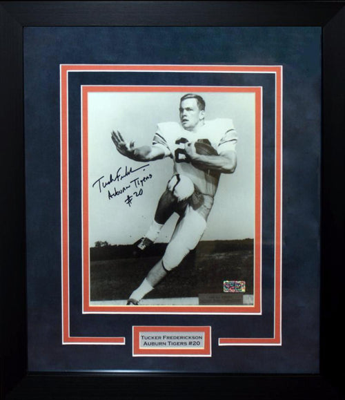 Tucker Frederickson Autographed Auburn Tigers 8x10 Framed Photograph