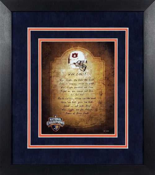 Auburn Tigers War Eagle 8x10 Framed Photograph