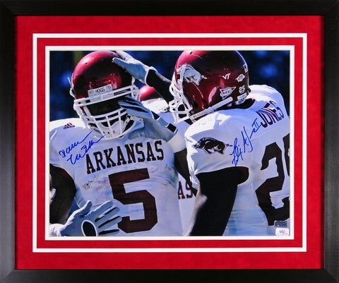 darren mcfadden rc rookie draft auto autograph arkansas razorbacks college  #/35