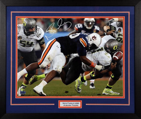Ronnie Brown Autographed Auburn Tigers 8x10 Framed Photograph