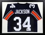 Bo Jackson Autographed Auburn Tigers #34 Framed Jersey