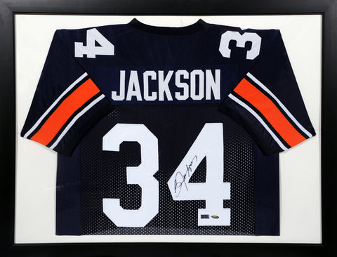 Bo Jackson Signed White Jersey - PSA DNA - Auburn Tigers Autograph 