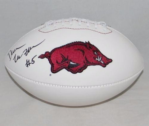 Felix Jones Autographed Arkansas Razorbacks #25 Framed Jersey – Signature  Sports Marketing