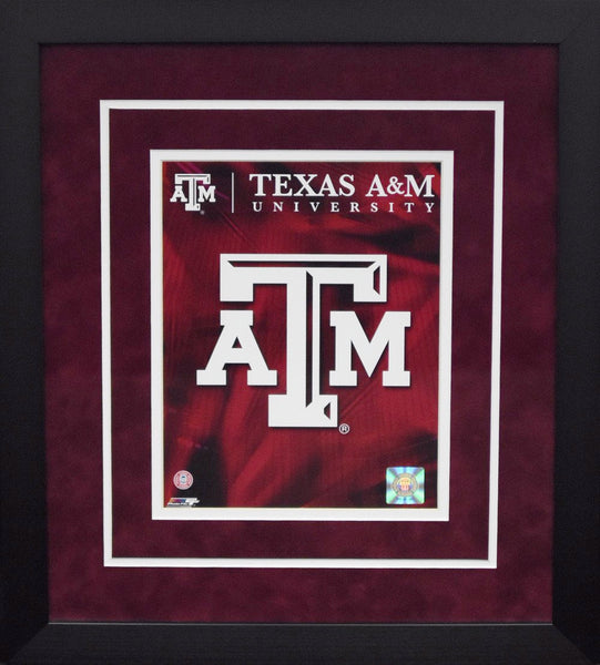 Texas A&M Aggies Logo 8x10 Framed Photograph