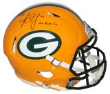 Aaron Jones Autographed Green Bay Packers Full-Size Speed Authentic Helmet