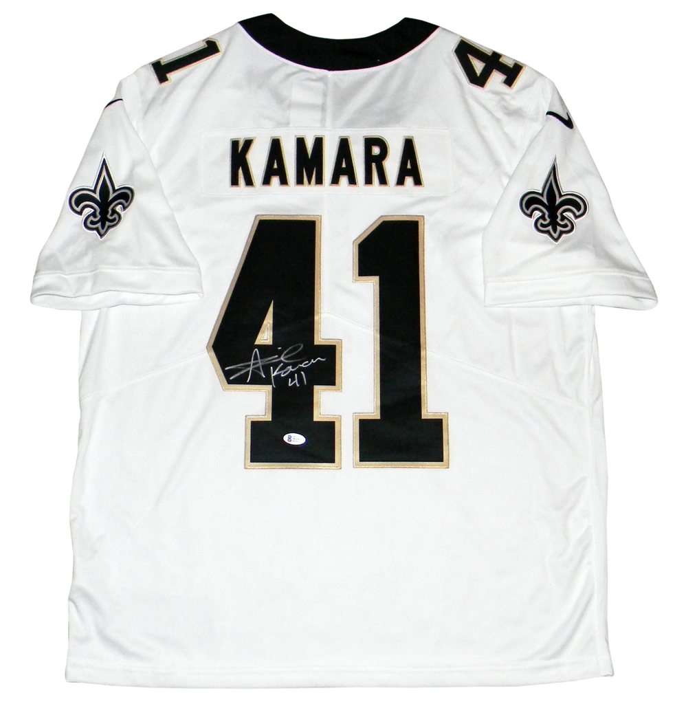 Alvin Kamara Autographed and Framed New Orleans Saints Jersey