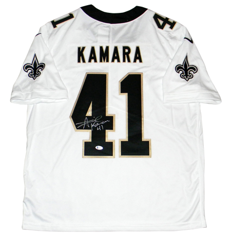 New Orleans New Orleans Saints No41 Alvin Kamara White Men's Nike Team Logo USA Flag Vapor Untouchable Limited NFL Jersey