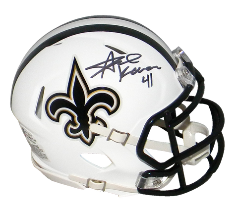 Alvin Kamara Signed Saints Mini Speed Replica Helmet BAS AA21405 – Sports  Integrity