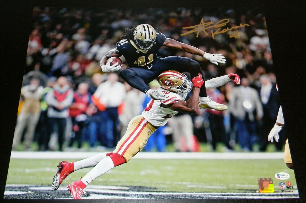 Alvin Kamara Autographed New Orleans Saints 16x20 Photograph (vs 49ers –  Signature Sports Marketing