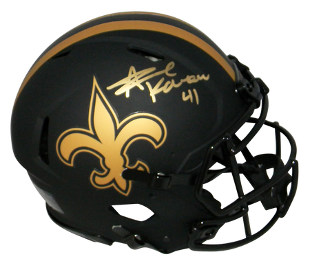 Alvin Kamara Autographed New Orleans Saints Speed Mini Helmet