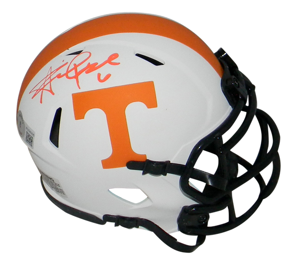 Alvin Kamara Autographed Tennessee Volunteers Lunar Speed Mini Helmet