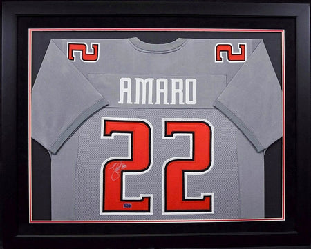 Jace Amaro Autographed Texas Tech Red Raiders 16x20 Framed Photograph (Dive Spotlight)