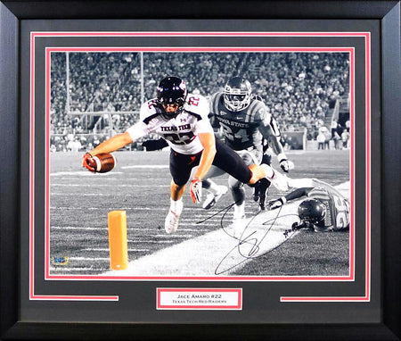 Graham Harrell Autographed Texas Tech Red Raiders #6 Framed Jersey –  Signature Sports Marketing