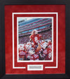 Ameer Abdullah Autographed Nebraska Cornhuskers 8x10 Framed Photograph (Carried)