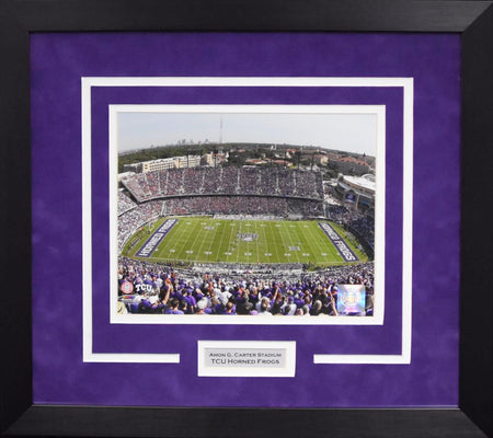Trevone Boykin Autographed TCU Horned Frogs 8x10 Framed Photograph (Running)