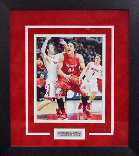 Cameron Bairstow Autographed New Mexico Lobos #41 Framed Jersey – Signature  Sports Marketing