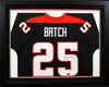 Baron Batch Autographed Texas Tech Red Raiders #25 Framed Jersey