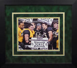 Baylor Bears 2014 Big XII Champions 8x10 Framed Photograph