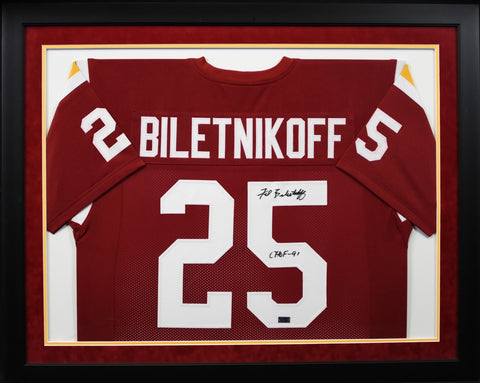 Warrick Dunn Autographed Florida State Seminoles #28 Framed Jersey –  Signature Sports Marketing