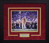 Bobby Bowden Autographed Florida State Seminoles 8x10 Framed Photograph - Spear