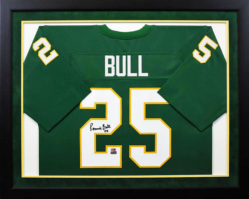 Ronnie Bull Autographed Baylor Bears #25 Framed Jersey