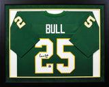 Ronnie Bull Autographed Baylor Bears #25 Framed Jersey