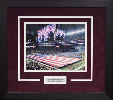 Stephen McGee Autographed Texas A&M Aggies 8x10 Framed Photograph