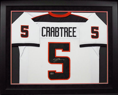 Retro Brand Men's Texas Tech Red Raiders Michael Crabtree #5 Black Replica Football Jersey, XL