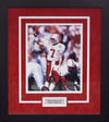 Eric Crouch Autographed Nebraska Cornhuskers 8x10 Framed Photograph (Under Center)