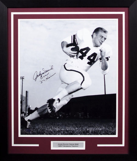 Bucky Richardson Autographed Texas A&M Aggies 16x20 Framed Photograph (Diving)