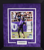 Andy Dalton Autographed TCU Horned Frogs 8x10 Framed Photograph