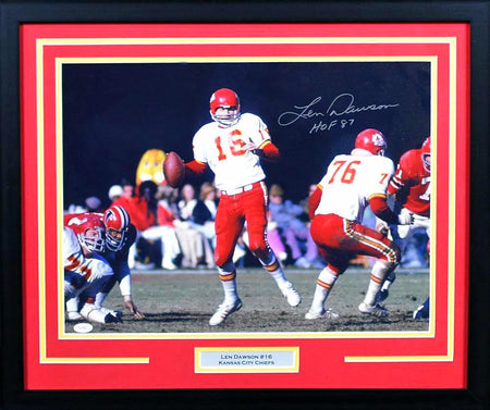 Run & Shoot Autographed Houston Oilers 16x20 Framed Photograph