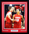 Cameron Bairstow & Kendall Williams Autographed New Mexico Lobos 16x20 Framed Photograph